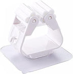  Fixation Murale Vadrouille Clip Organisateur Titulaire Brosse Balai Cintre Maison Cuisine Fournitures De Stockage Rack Salle De Bains Aspiration Suspendus Tuyau Crochets,Blanc