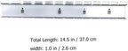  Healvian Support Mural Pour Tournevis En Acier Électroplaqué Antirouille, 12 Trous Pour 12 Outils, Étagère De Rangement Robuste Pour Atelier, Garage Et Espace Industriel, Porte-Outils