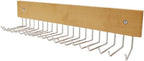  Cintre Mural Multifonctionnel Fabriqué En Bois De Hêtre Massif, Crochets De Rangement Robustes Pour Clés, Cravates, Accessoires, Organisateur Peu Encombrant Pour La Maison, Le Bureau