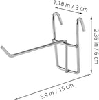  Healvian Crochets Muraux Robustes Argenté Grillagés En Acier Inoxydable Lot De 30pcs Et Optimisant L'espace Mural Suspendre Et Organisation