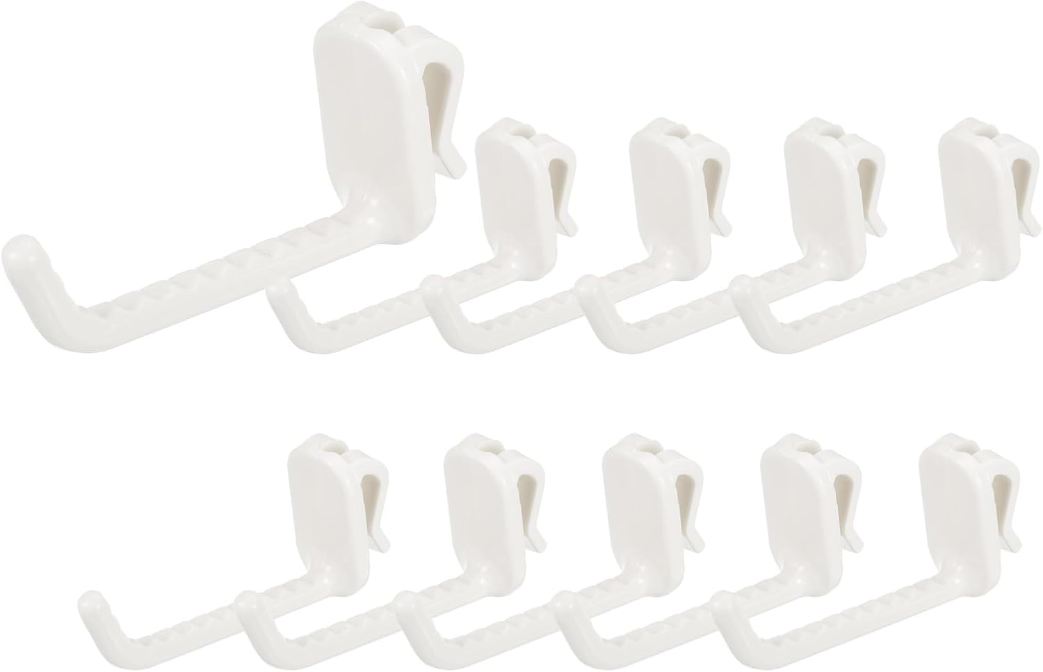  Sourcing Map Lot De 10 Crochets Muraux En Plastique Pour Panneau Mural De 7,6 Cm, Crochets D'étagère Pour Garage, Magasin, Entrepôt, Magasin, Maison, à Suspendre, Rose