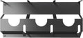 GENERIC Support Mural Pour Meuleuse D'angle - 43 X 18 X 3 Cm - En Acier Noir - Pour Fraises, Polisseuses, Garage, Rangement