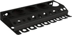  Porte-bouteilles Mural Robuste En Métal Avec 4 Compartiments De Conteneurs Et 8 Ouvertures à Outils Pour Le Rangement Dans Le Garage, L'atelier, Porte-outils Peu Encombrant