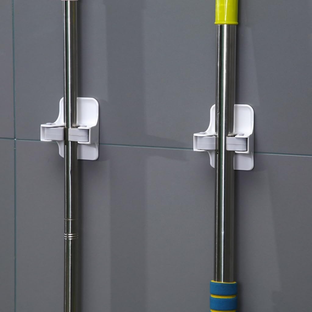 Lot De 4 Supports Muraux Auto-adhésifs Faciles à Installer