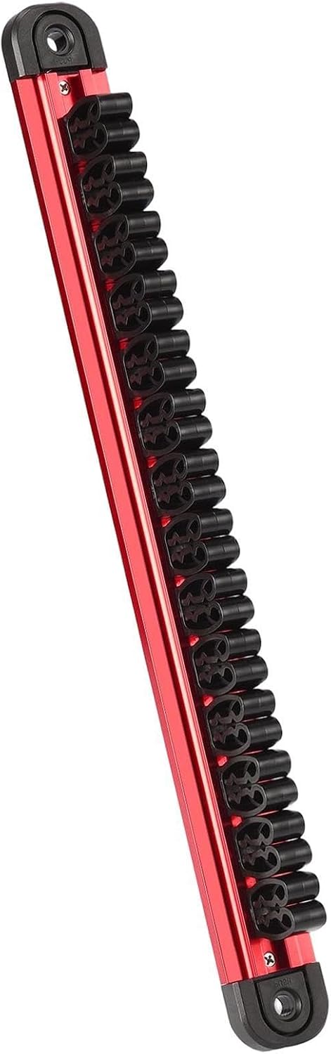 GENERIC Porte-tournevis Magnétique – Porte-clé En Aluminium – Porte-outils – Pour La Maison, La Cuisine, Le Garage, La Cave, La Salle De Réparation, L'établi