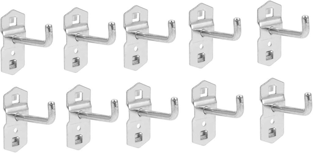 Housoutil 10pièces Organisateur à Crochets Pour Garage Maison Et Jardin Porte-outils Pour Échelles Chaises Tronçonneuses Outils à Main Et Balais Fixation Murale Simple