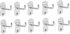  Housoutil 10pièces Organisateur à Crochets Pour Garage Maison Et Jardin Porte-outils Pour Échelles Chaises Tronçonneuses Outils à Main Et Balais Fixation Murale Simple