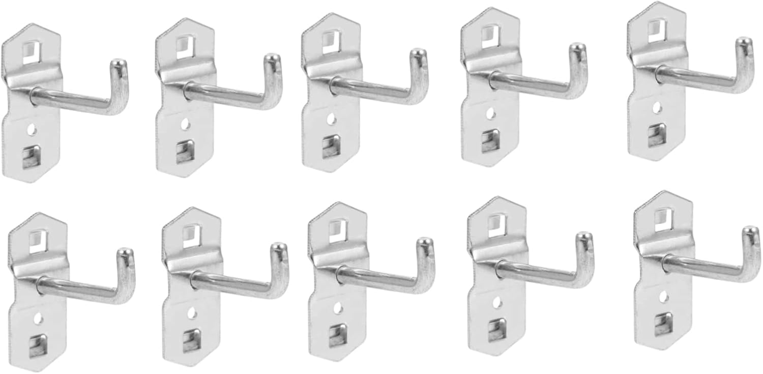  Housoutil 10pièces Organisateur à Crochets Pour Garage Maison Et Jardin Porte-outils Pour Échelles Chaises Tronçonneuses Outils à Main Et Balais Fixation Murale Simple