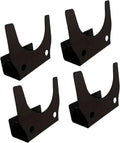  Lot De 4 Supports Muraux En Métal Robuste Pour Un Rangement Et Une Organisation Sécurisés Des Outils