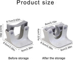  Lot De 4 Supports Muraux Auto-adhésifs Faciles à Installer