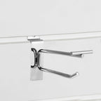  Healvian Crochets Métalliques Et Rangement D'outils Lourds Lot De 10 Lisse Pour Panneaux à Lattes Argenté Pour Garage