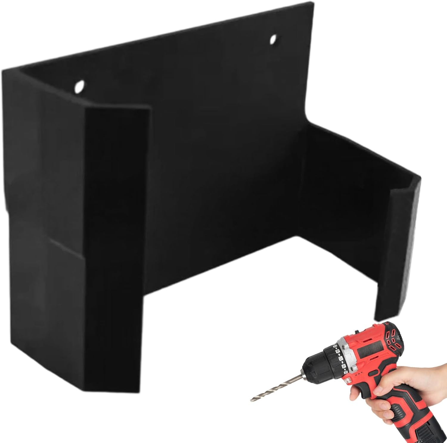  Organiseur D'outils électriques – Support Mural Robuste Pour Perceuse électrique Marteau Tournevis, Réparation Automobile, Cour, Abri De Jardin