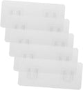  Cabilock 5ensembles Supports Adhésifs Pour Prises De Bureau Fixations Murales Et Supports De Rangement Pour Routeur Lot