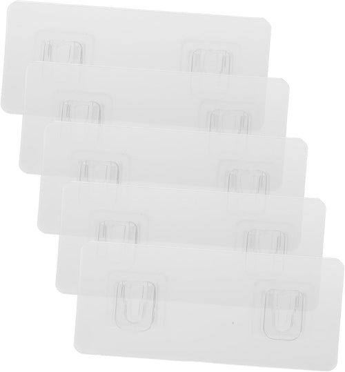  Cabilock 5ensembles Supports Adhésifs Pour Prises De Bureau Fixations Murales Et Supports De Rangement Pour Routeur Lot