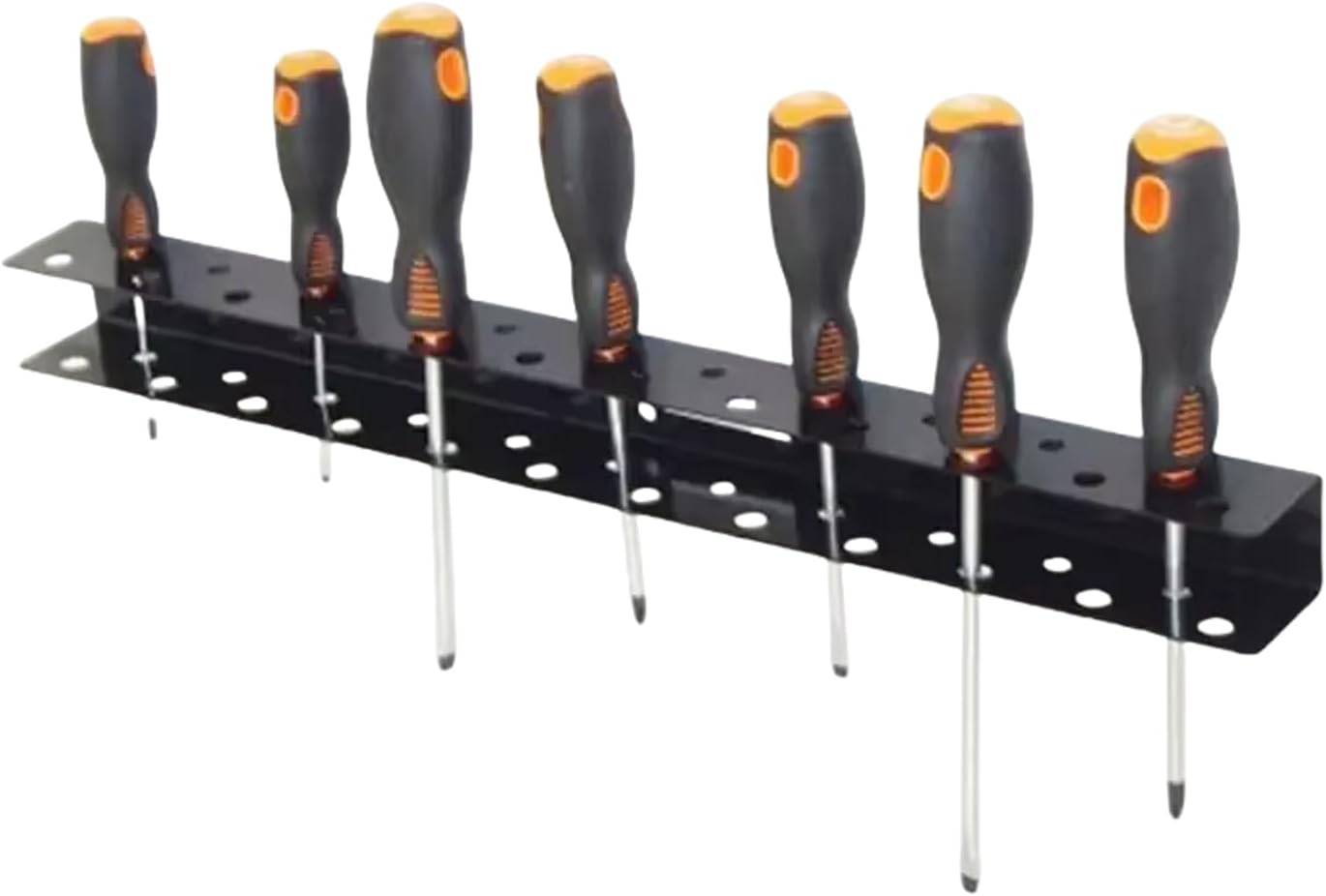  Durabilité - Organiseur Mural En Fer Pour Outils - Pour La Maison Et Le Garage - Configurations Modulaires Faciles Pour Personnaliser Le Rangement