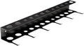 GENERIC Cintre Robuste Pour Brosses - Support à Outils Pour économiser De L'espace - Barre De Rangement De 45,7 X 19,1 Cm Avec Crochets Métal - Organiseur De Lavage De Voiture Avec Construction Solide
