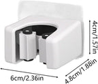 GENERIC Lot De 2 Supports Muraux Adhésifs Pour Balai Et Balais - Pour Cuisine, Salle De Bain, Garage, Buanderie