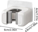 GENERIC Support Pour Balai Et Balai – 2 Pièces Sans Perçage, Support Utilitaire De Salle De Bain Pour Outils De Nettoyage | Pour Pelle à Poussière, Aspirateur, Gadgets Pour Maison, Bureau, Dortoir
