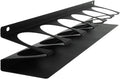 GENERIC Organiseur Mural Iron Art à 6 Emplacements, 49 X 7,5 X 8 Cm, Support Mural Pour Bouteille Industrielle, Gain De Place, 950 G, Diamètre Du Trou De 2,75 Pour Magasin Automobile Et Atelier