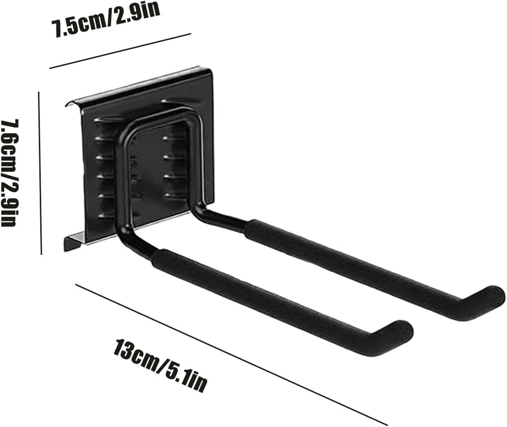 GENERIC Porte-skis Pour Garage, Système D'organisation De Matériel Antidérapant Robuste, Système De Rangement Mural Pour Skis, Pour équipement D'hiver, Support De Planche à Roulettes, Accessoires De Sport