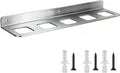 GENERIC Support Mural Pour Outils | Support Mural De Garage à 5 Emplacements – Organisateur De Marteau De Garage – Pour Clé, Tournevis, Abri De Jardin, Atelier, Usine à Domicile