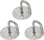  Healeved Crochet Suspendre J En Acier Inoxydable Argenté 3pcs Résistant Haute Température Pour Rangement Pratique Sur Murs Rugueux Ou Partout