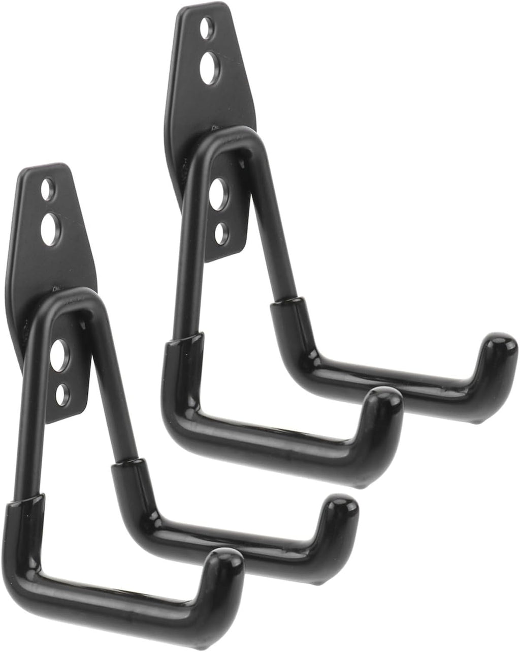  Artibetter Crochets De Rangement Utilitaires En Métal Noir De Charge Jusqu'à 18 Kg Crochets Muraux En U Robustes Pour Garage Et Atelier Lot De 2 Pour Organisation D'outils