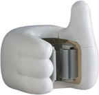 GENERIC Support Mural Pour Balai, Pouce Le Haut, Support De Rangement Pour Balai, ABS Antidérapant, Peu Encombrant Pour Salle De Bain, Cuisine Et Garage, 8,9 X 7,1 X 6,9 Cm
