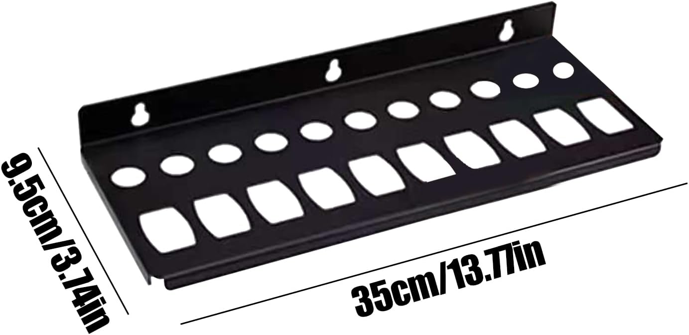  Porte-tournevis Magnétique, Organisateurs Des Détenteurs De Conducteurs à Vis - Porte-outil Mural à économie D'espace Multifonctionnelle,Organisation De Stockage De Garage Antidérapant à Accès