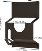  Angle Grinder Wall Mount Holder, Polisher Rack Hanger, Heavy Duty Multifunctional Storage, Sturdy Steel Construction, Space-Saving Design For Garage, Workshop, And Home Use