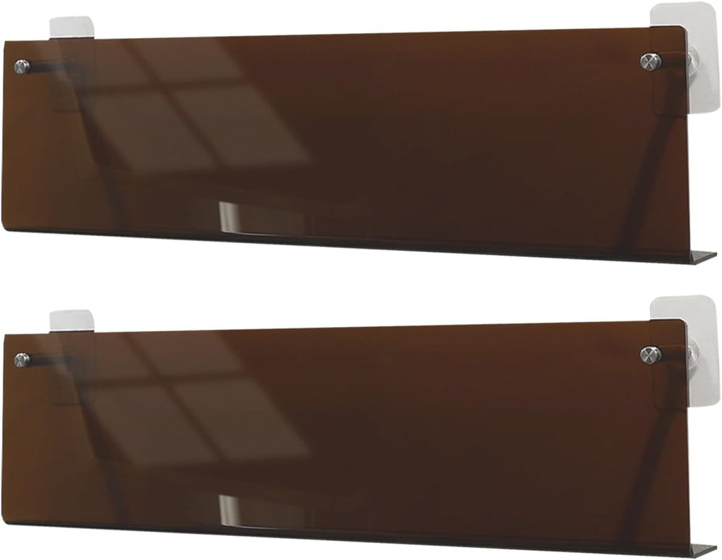  Présentoir à Disques | Étagère Murale En Acrylique Transparent 2 Pièces,Organisateur Et Support D'Affichage Pour Disques Sans Perçage,Pour Salon Chambre Appartement Adolescents Et Adultes Livres Carne