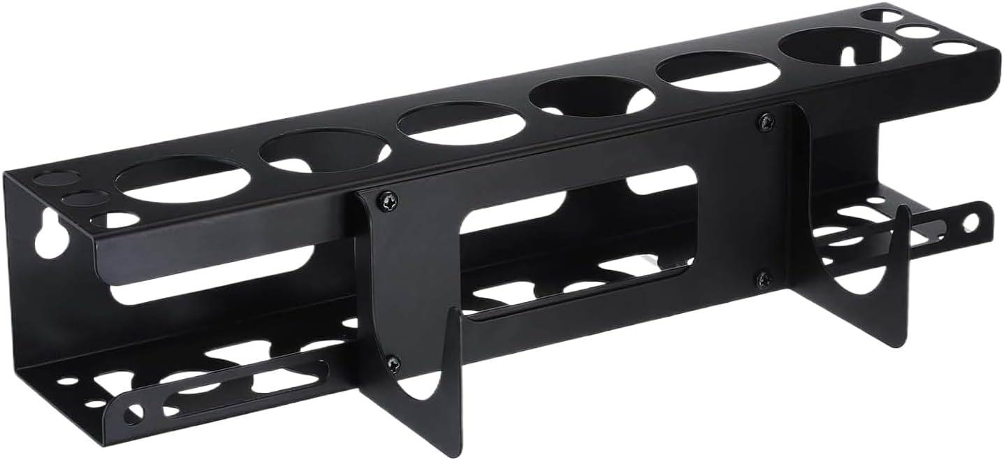 GENERIC Organiseur Mural Adhésif - Support De Tube - Maintien Sûr - Utilisation Polyvalente - Compatible Avec Les Installations - Tenue Sûre - Construction Durable - Résistant à La Rouille - Rangement