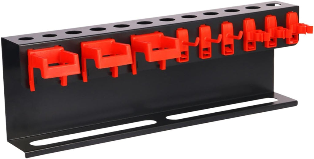  Garage Tool Organizer, Multi-Functional Spray Bottle Holder, Air Tool Rack, Detailing Bottle Organizer, Wall-Mounted Storage For Home Garages, Spray Bottles, And Abrasives With 17.72x6.1x2.36 Inches