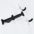  Générique Wall Bike Hook, Adjustable Indoor Storage Rack, 15.35 X 7.09inch, Space-Saving Bicycle Hanger Organizer, Ideal For Workshop, Home Display, Garage, Bike Organization, Vertical Mount