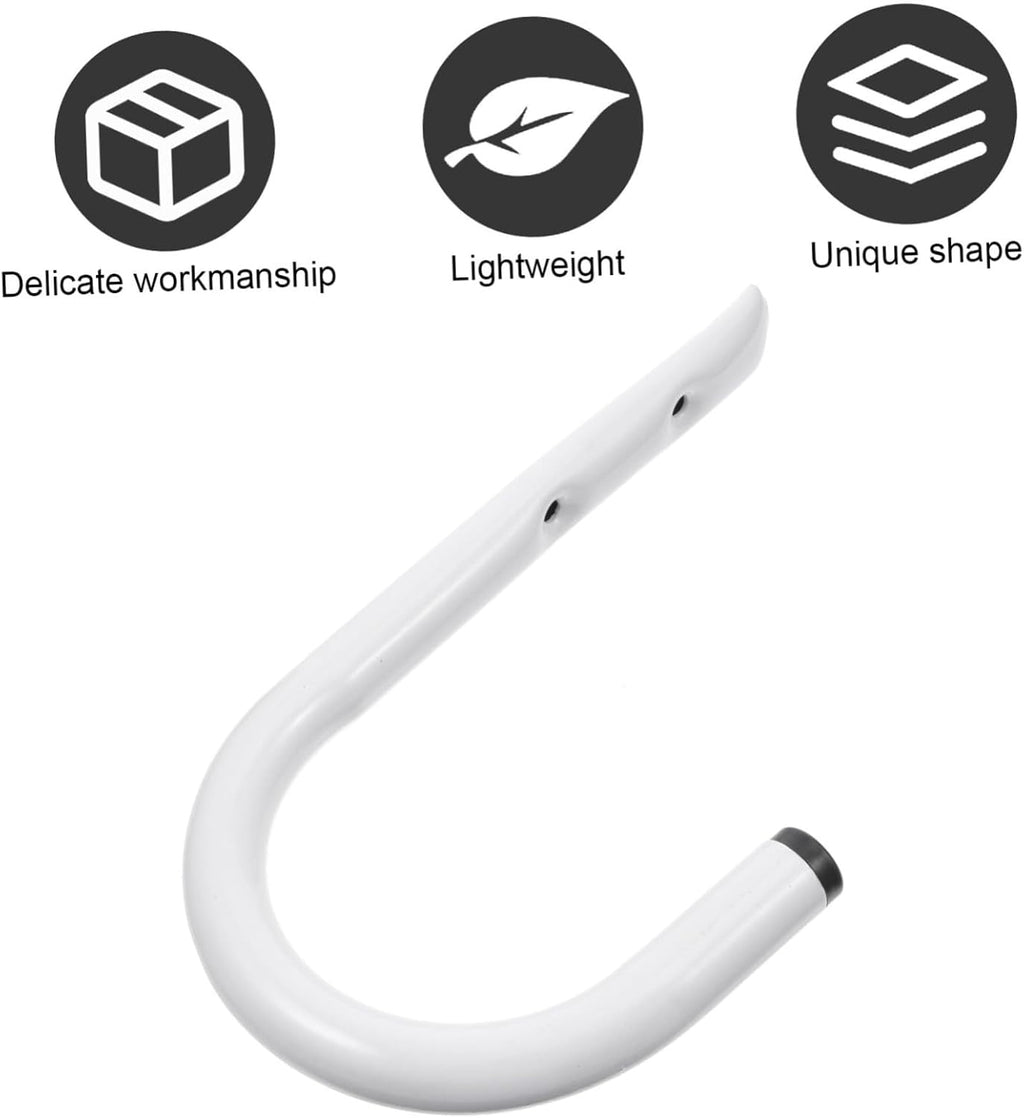  Angoily De Rangement Pour Garage - Porte-outils Mural Utilitaires En Fer Pour Échelles 1 Pièce