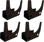  Lot De 4 Supports Muraux En Métal Robuste Pour Un Rangement Et Une Organisation Sécurisés Des Outils