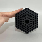  Générique Porte-Forets,Organisateur Pour Hexagonaux 4.8 Mm - Support D'de Vis | Pour Garage, Travail Du Bois, Outils Électriques, Construction, Placoplâtre, Charpentier, Maison