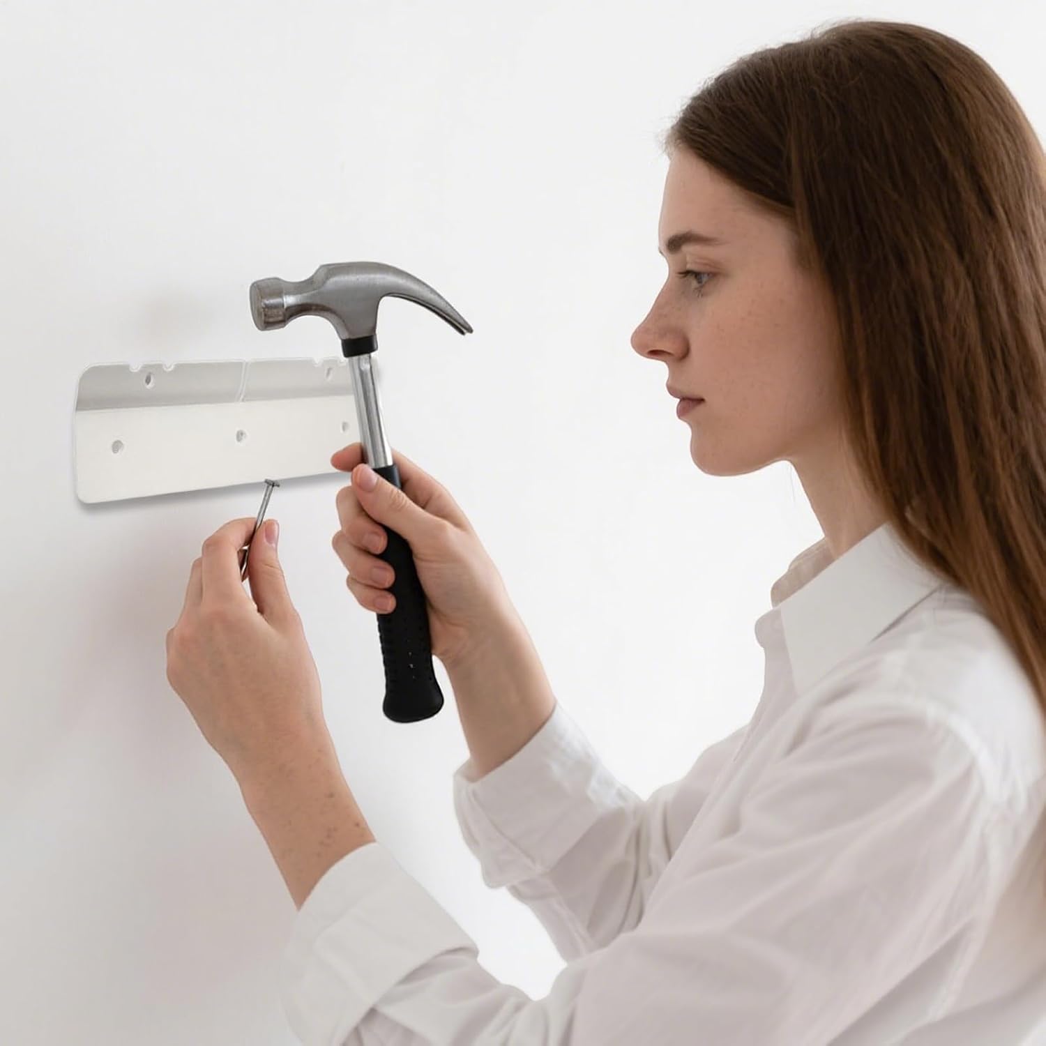  Générique Kit De Fixation Murale Pour Calendrier Numérique,Support Réfrigérateur Pour Agenda Numérique,Accessoires Organiseur Réglables Bureau Cuisine | Compatible Frigo Bureau Salon Chambre