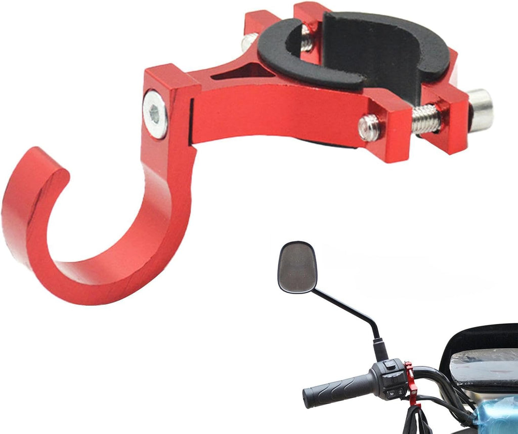  Crochet De Transport De Scooter, Crochet De Guidon De Moto | Crochets De Rangement Multifonctionnels Pour Moto Et Vélo | Cintre élégant Pour Les Déplacements Domicile-travail, Crochets à Montage Facil