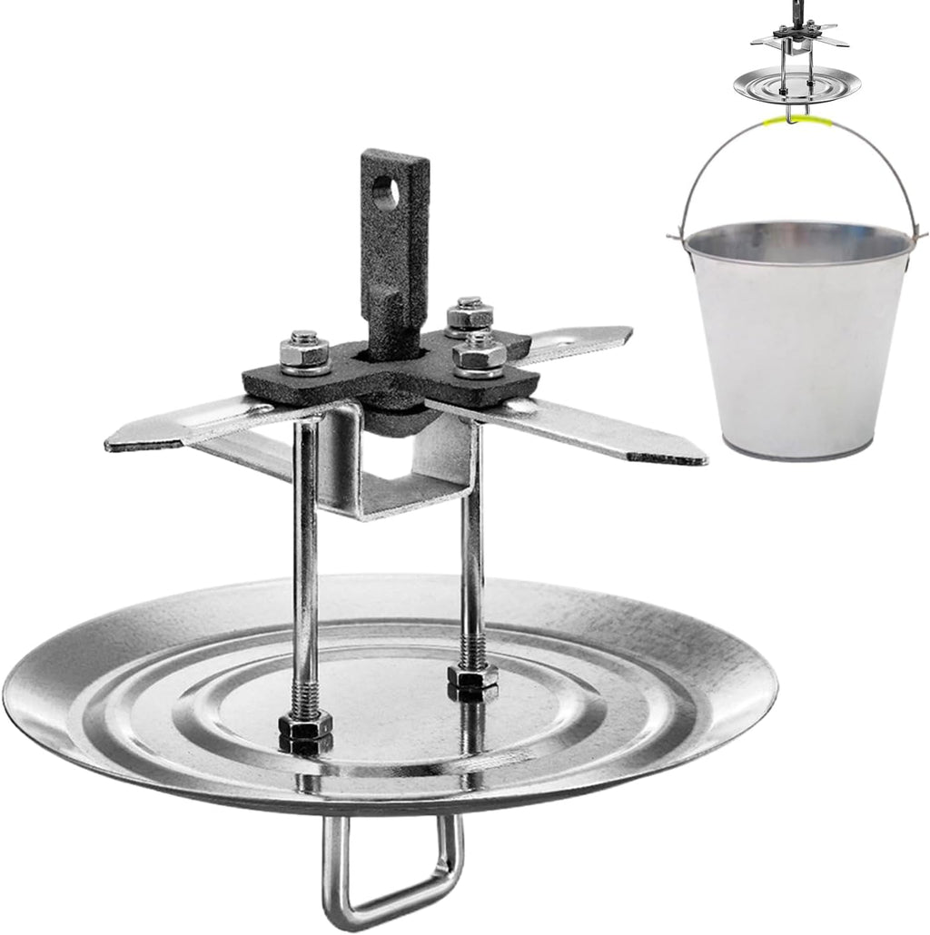 GENERIC Crochet Rotatif Pour Revêtement En Poudre – Crochet Pivotant Avec Disque, Revêtement En Poudre Pour Suspension D'objets, Maison, Atelier, Garage, Amateurs De Projet, Réparation De Véhicules