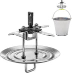 GENERIC Crochet Rotatif Pour Revêtement En Poudre – Crochet Pivotant Avec Disque, Revêtement En Poudre Pour Suspension D'objets, Maison, Atelier, Garage, Amateurs De Projet, Réparation De Véhicules