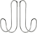  Supports De Flexible Pour Extérieur - Crochet De Rangement Pour Tuyau De Jardin | Lot De 2 Supports Muraux Sans Perçage, Organisateur Suspendu Pour Patio Balcon Et Arrière Cour, 22,9x9,4x4,8 Cm