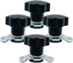  Rail De Piste L - Raccord à Filetée - Rail De Serrage Ergonomique - Matériel De Rechange - Accessoires De Rails Multi-usages Pour Camions, Voitures, Garages, Avions, Entrepôts, Remorques