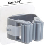  Lot De 4 Supports Muraux Pour Balai Et Balai Auto-adhésifs