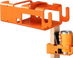  Job Rack, Heavy Duty Storage Bracket System With Utility Hook Organizer Unit Steel Frame Mounting Tool Station, Phone Slot Drink Holder Design, For Garage Workshop Construction Site Use