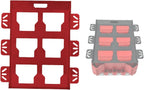  Plaque De Montage Pour Système De Rangement D'outils, Support Mural En Acier Inoxydable Avec Capacité De 22,7 Kg, Kit De Matériel Rouge, Noir, Argent Pour Camion, Van, Atelier (noir)