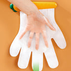  Porte-gants, Support Mural En Forme De Carotte, Organisateur Multifonctionnel Pour économiser De L'espace, Adhésif Puissant Pour Le Rangement De La Maison, Les Portes De Réfrigérateur, La