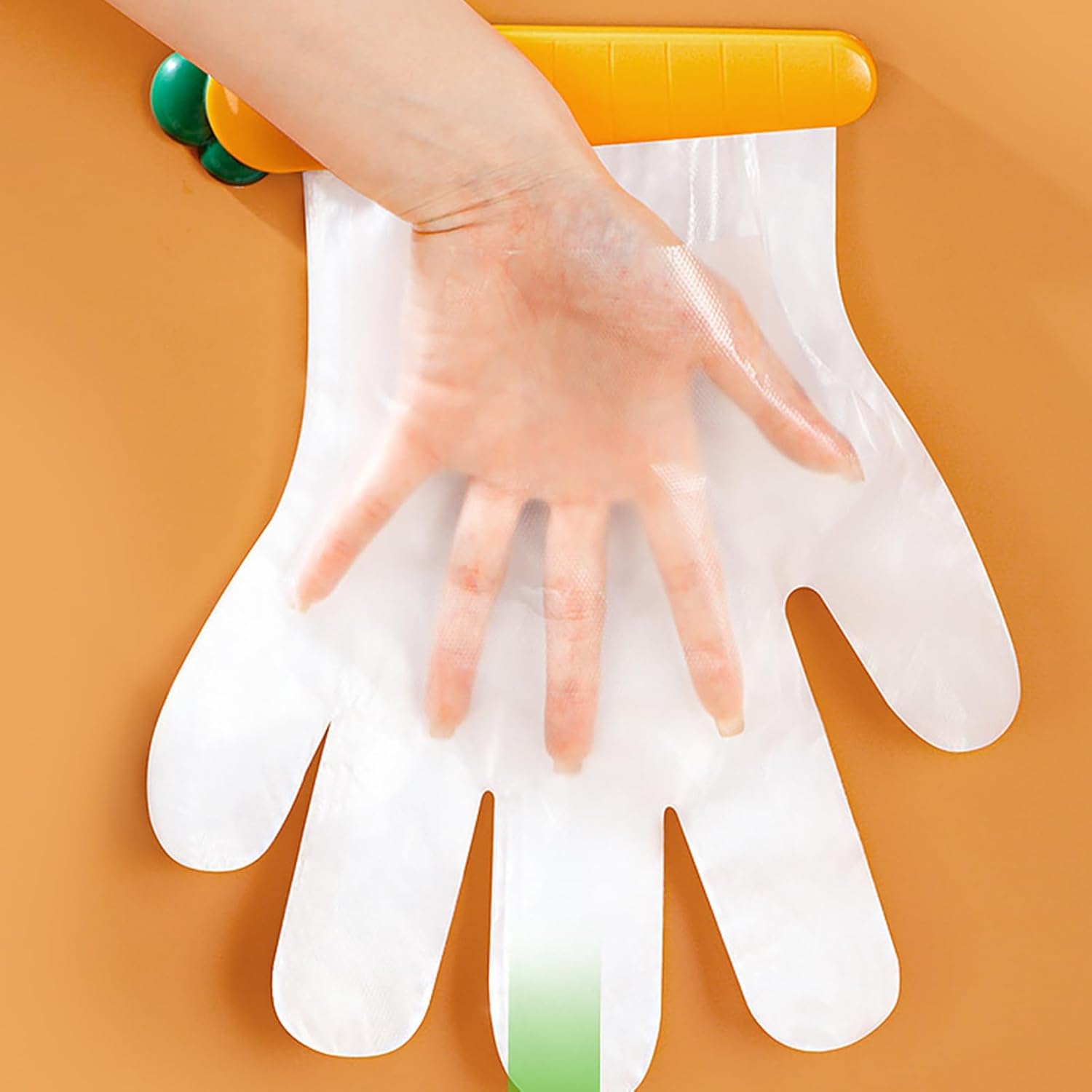  Porte-gants, Support Mural En Forme De Carotte, Organisateur Multifonctionnel Pour économiser De L'espace, Adhésif Puissant Pour Le Rangement De La Maison, Les Portes De Réfrigérateur, La