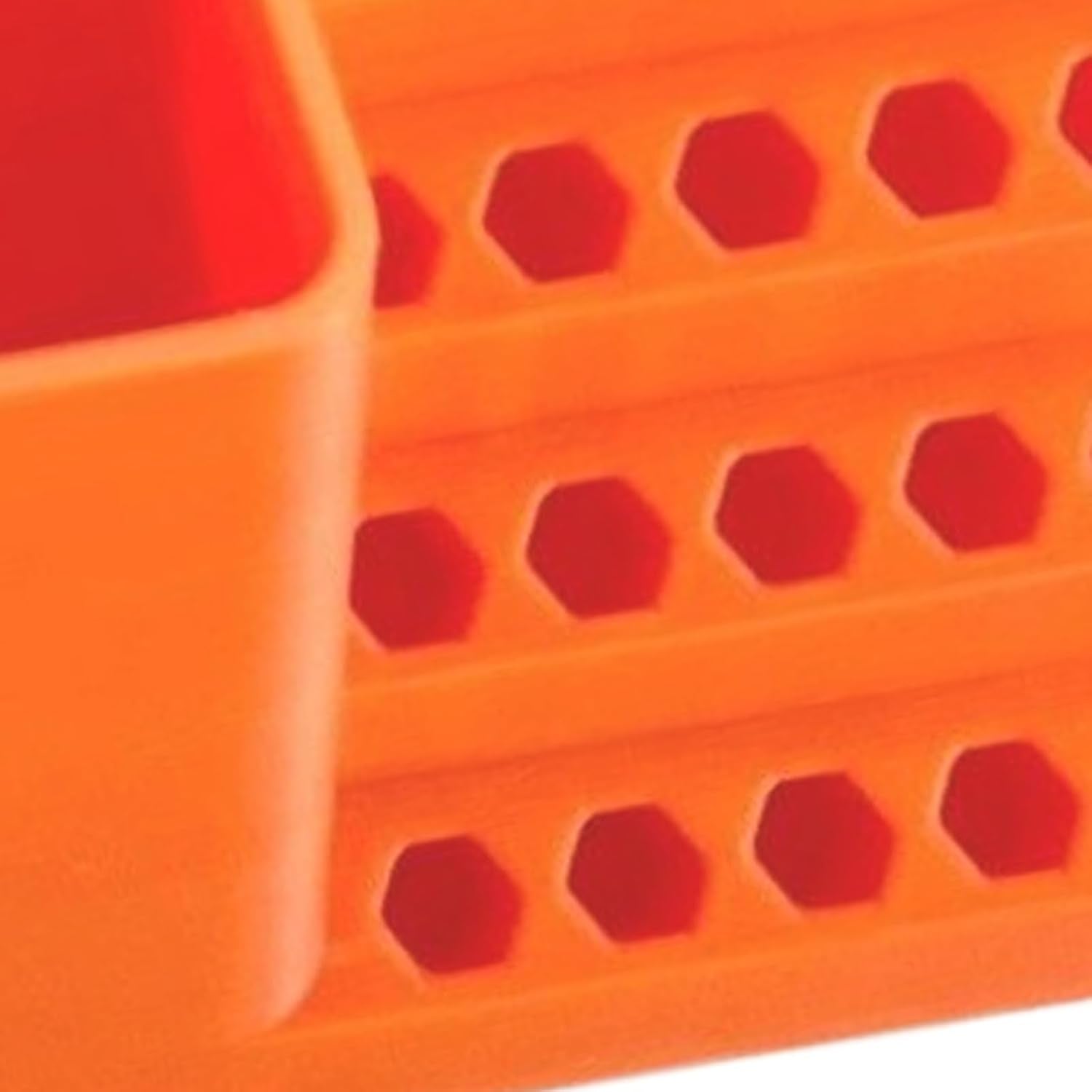 GENERIC Support De Rangement Pour Embouts Hexagonaux, Support De Rangement Pour Tête De Tournevis, Organisateur De Têtes De Tournevis Durable Pour Garage, Cave, Atelier De Réparation, Support De Rangement