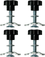  Rail De Piste L - Raccord à Filetée - Rail De Serrage Ergonomique - Matériel De Rechange - Accessoires De Rails Multi-usages Pour Camions, Voitures, Garages, Avions, Entrepôts, Remorques